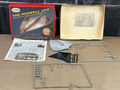 1997 Testors 1:48 Model Kit THE ROSWELL UFO Collector’s Edition ~ STARTED