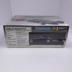 VTG AMT ERTL 1997 Plymouth Prowler With Trailer 1/25 Model Kit 8588 New Sealed