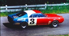 #3 Peter Revson 1968 AMC Javelin Trans-Am 1/18th Scale Waterslide Decals