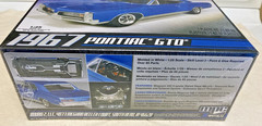 MPC 1967 Pontiac GTO 1/25 #710L/12 Sealed