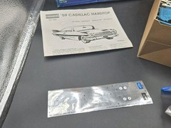 Monogram 1/25 ’59 CADILLAC ELDORADO SEVILLE # 2463 New Unbuilt Model Kit💥