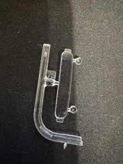 Italeri 3701 Mercedes-Benz 540K Parts Kit Bash Clear Rear Window #75E