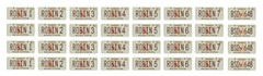 1/24 1/25 scale model car Magnum P.I. license plates tags 1:25
