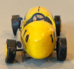 Vintage Custom Built Wood Midget Racer Model Indy 500 Marx Slush Race Stock Car