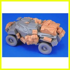 1/35 cast resin model assembly kit, British armored vehicle resin wrapped pil…