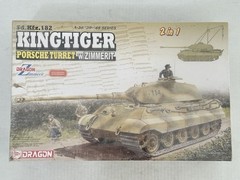 Dragon 1/35 6848-03 King Tiger Porche Turret W/Zimmerit Heavy Tank Model Kit