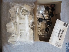 AMT 1929 1/25 FORD MODEL A ROADSTER MODEL KIT *PARTS ONLY*