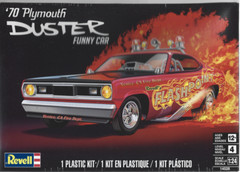Revell ’70 1970 Plymouth DUSTER Funny Car, Venice CA FD, in 1/25 4528 (104)