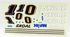 Rick Mast #0 or 1 1990 MAJIK MARKETS SKOAL OLDSMOBILE 1/24th scale decals
