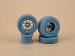 1/24 Weld Magnum Import Drag Racing Wheels 3D PRINT-US SELLER!