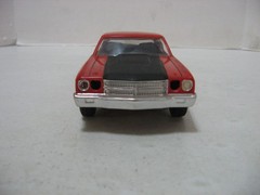 Monogram Red/Black 1970 Chevelle Malibu SS 454 1/25 Scale Built Model Kit #2268