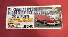 Hasegawa HC-10, Historic Car Series, Volkswagen Type2 Micro Bus, FACTORY SEALED