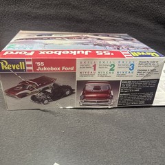 Revell ’55 Jukebox Ford Pro Mod Original Box Only No Parts Decals Manual Display