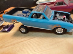 Model Junkyard/parts Plastic Custom Vintage Car Lot Of 6 Custom Chevy Elcaminos