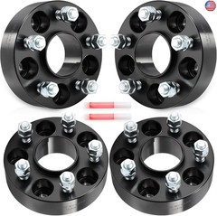OCPTY 4PCS 5×110 to 5×110 Wheel Spacers 1.5 inch 12×1.25 Studs 65.1mm Hub Bore