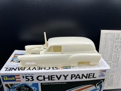 Vintage Revell ‘53 Chevy Panel 1/25 Street Classic Model Kit Edelbrock