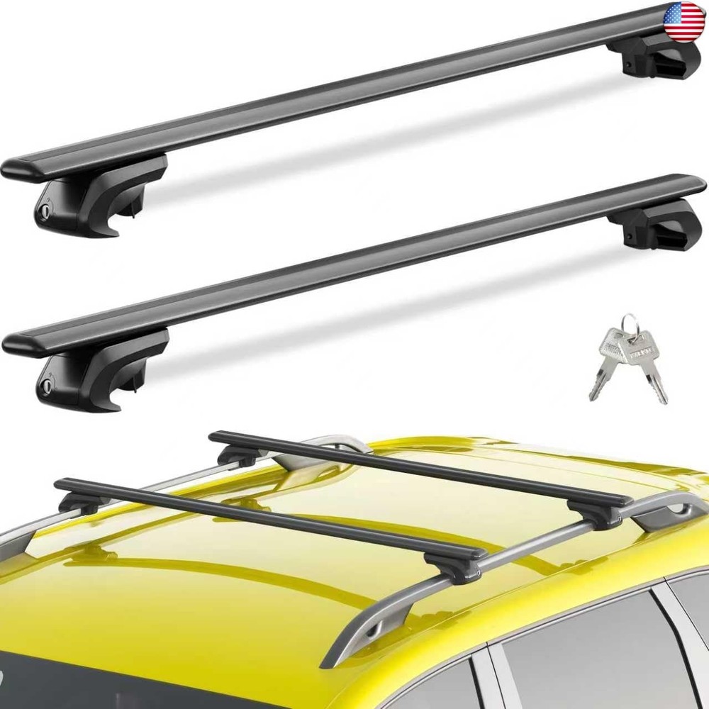 Tuyoung 260lbs Roof Rack Cross Bars 56? Thick Aluminum Universal Crossbars Roof