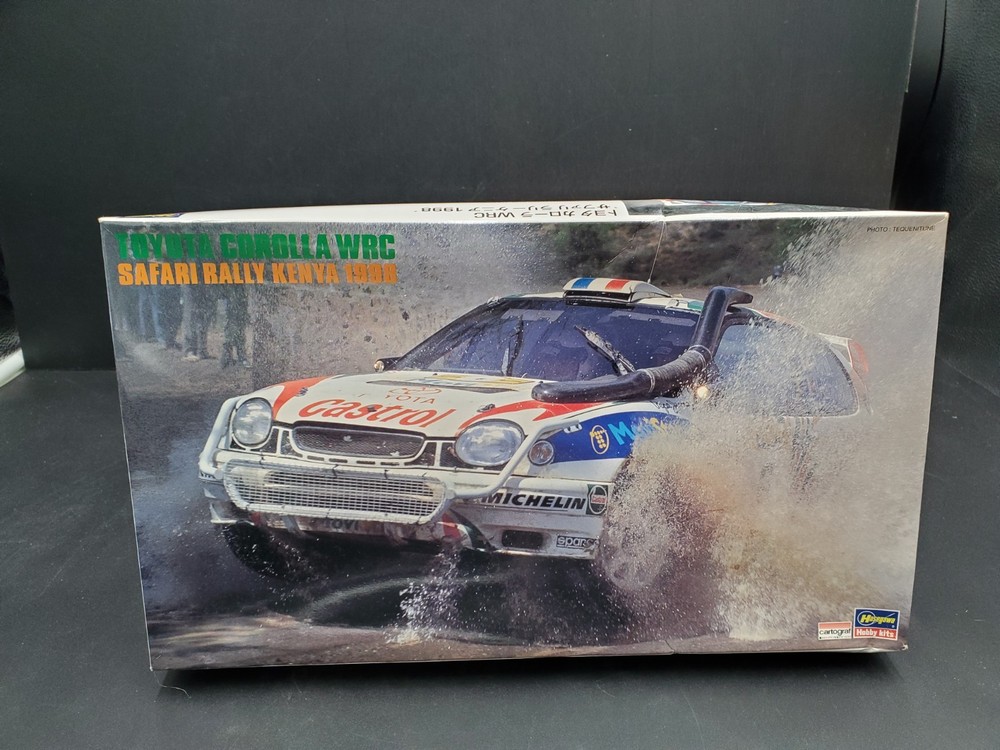 Hasegawa 20371 1/24 Model Car Kit Toyota Corolla WRC Safari Rally Kenya’98 Sainz