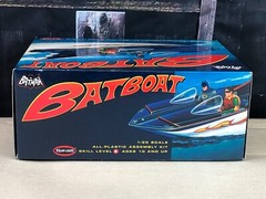 Polar Lights 1:25 Scale Plastic Model Kit BATMAN BATBOAT ROBIN ~ Started