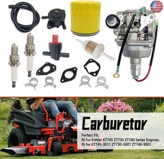 16-853-01-S Carburetor Kit Fit for Kohler KT745 ZT740 ZT730 Series, Carb Kit