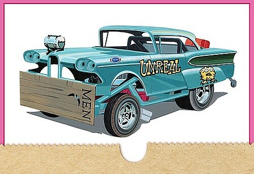 AMT 1958 Edsel AWB Funnycar ‘ Unreal ‘ 1-25 – #1321