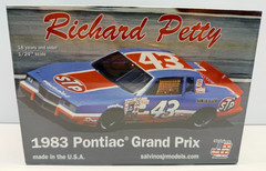 Salvino’s 1:24 #43 Richard Petty Pontiac Grand Prix 1983 Sealed Model Kit