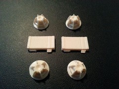 LEX’S SCALE MODELING Resin Amp, Subwoofer Pack Option 3. 1/24-25 NEW HOT!