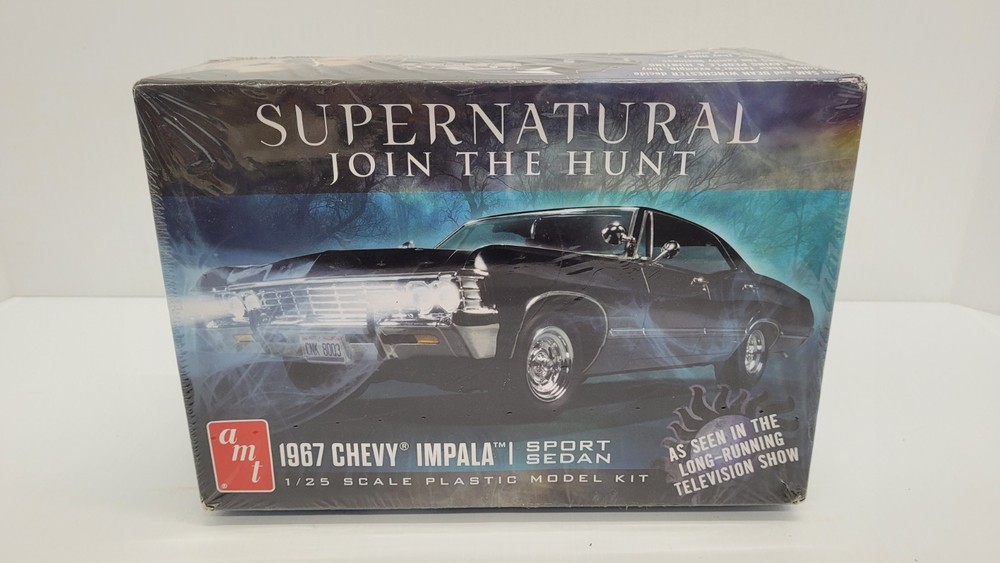 AMT 1967 SUPERNATURAL Chevrolet Impala SS Model Car Kit 1:25 New Sealed