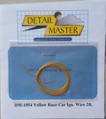 Detail Master 1054 x 1/24-1/25 2ft. Race Car Ignition Wire Yellow