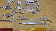 PETERBILT WRECKER ALOT OF ACCESSORIES 1/25 Scale AMT NEW Model Kit Parts
