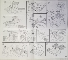 1970 Plymouth Superbird RADIATOR & HOSE from Monogram 1:24 Model Kit 70