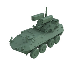 MRY-SFW SS136 1/200/350/700 Military Model USA SPAA LAV-AD