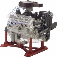 314-Piece Visible V8 Engine Model Kit – Interactive 1:4 Scale Building Kit