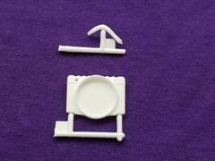 70 1970 Plymouth Cuda AAR RADIATOR & HOSE from Revell 1:24 Model Kit #2875