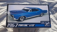 MPC 1967 Pontiac GTO Plastic Car Model Car Kit 1/25 Scale 710 New Sealed