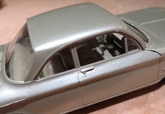AMT promo car 1962 Chevrolet Corvair Monza 900 metallic silver/tan chevy
