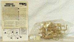 MPC #1-6208 Reconnaissance Patrol German Kubelwagen & Armored Car Set 1:76 – NOS