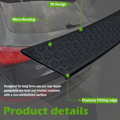 Rear Bumper Protector Guard Fits for Acura ADX 25-26 Audi Q5 SQ5 09-17 Ford Edge
