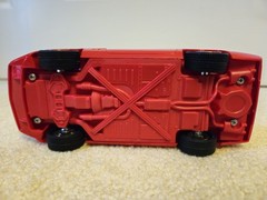 DEALER PROMO ERTL 6044 1990 CORVETTE CONVERTIBLE BRIGHT RED NEW “SPECIAL PRICE”