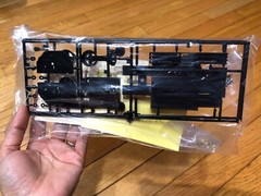 MASERATI BOOMERANG CLEAR BODY MODEL 1/24 MODEL KIT IMAI