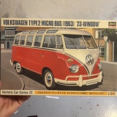 HASEGAWA 21210 VOLKSWAGEN 1963 TYPE 2 MICRO BUS MODEL KIT-NIB-1:24 SCALE