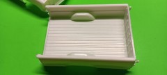 USA 1 1990 Chevy Silverado Pickup Truck 1/25 Cab Body Glass Bed Box Interior Tub