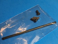 84 CADILLAC LOWRIDER AXLE, PIN & SCREWS – REVELL 4991 – MODEL CAR KIT PARTS LOT