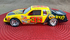 MONOGRAM 1/24 QUINCY’S AK T-BIRD STOCK CAR FACTORY BUILT BOX ART DISPLAY MODEL