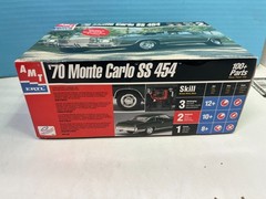 1/25 AMT 1970 CHEVROLET MONTE CARLO SS 454 GREEN MODEL CAR KIT OPEN B3