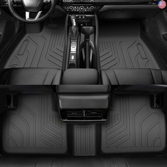 Carbon Fiber Floor Mats for Ford Bronco 4-Door 2021 2022 2023 2024 2025 (Not