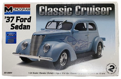 Monogram 1937 ’37 Ford Sedan Classic Cruiser 2010 1:24 Model Kit NEW #85-0884