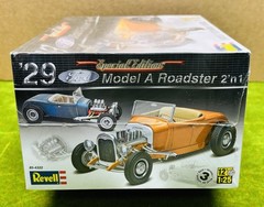Revell Special Edition ’29 Ford Model A Roadster 2 n 1 Model Kit 1:25 Scale NIB