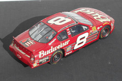 BUILT #8 BUDWEISER 2003 MONTE CARLO D. EARNHARDT JR NASCAR STOCK CAR MODEL 1/24