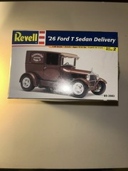 Revell 1926 Ford T Sedan Delivery 1:25 Scaled Sealed In Original Plastic